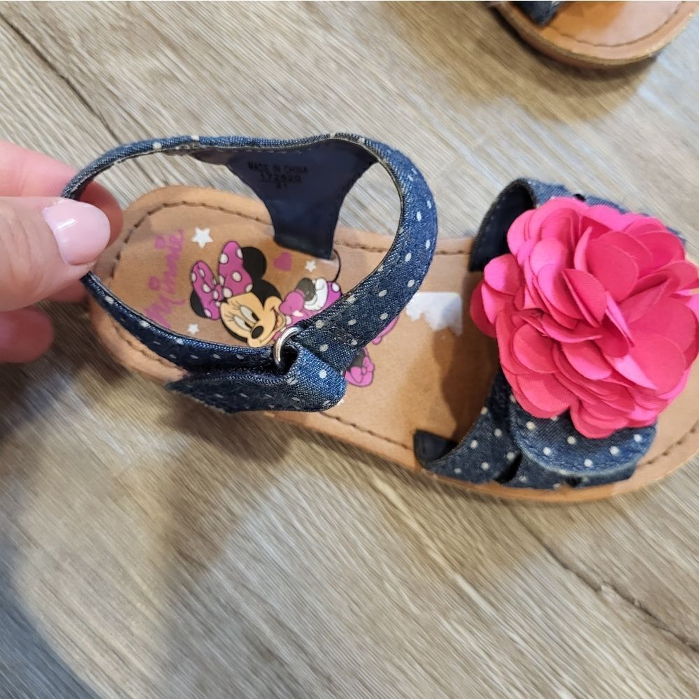 Disney Minnie Mouse Toddler Sandals - Picture 5 of 6